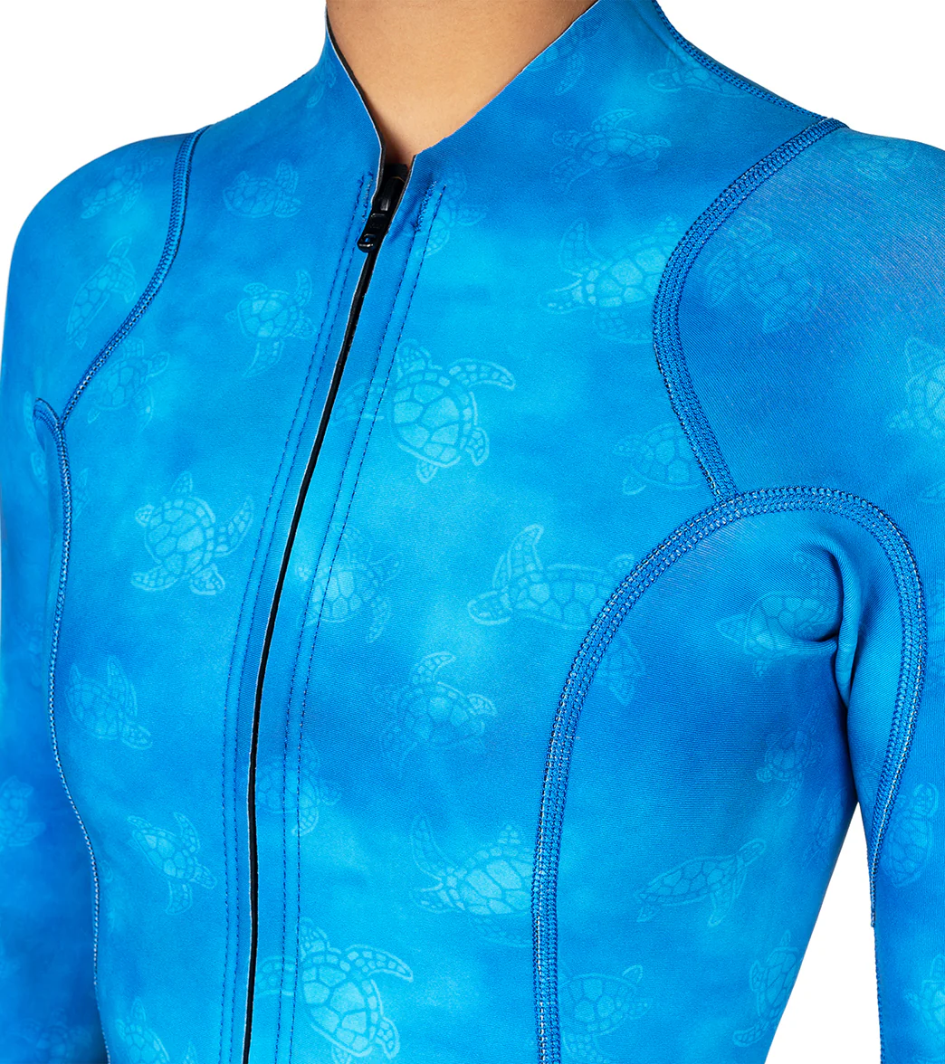 Xcel Women's Water Inspired 2/1MM Axis Long Sleeve Front Zip Spring Suit - Image 5
