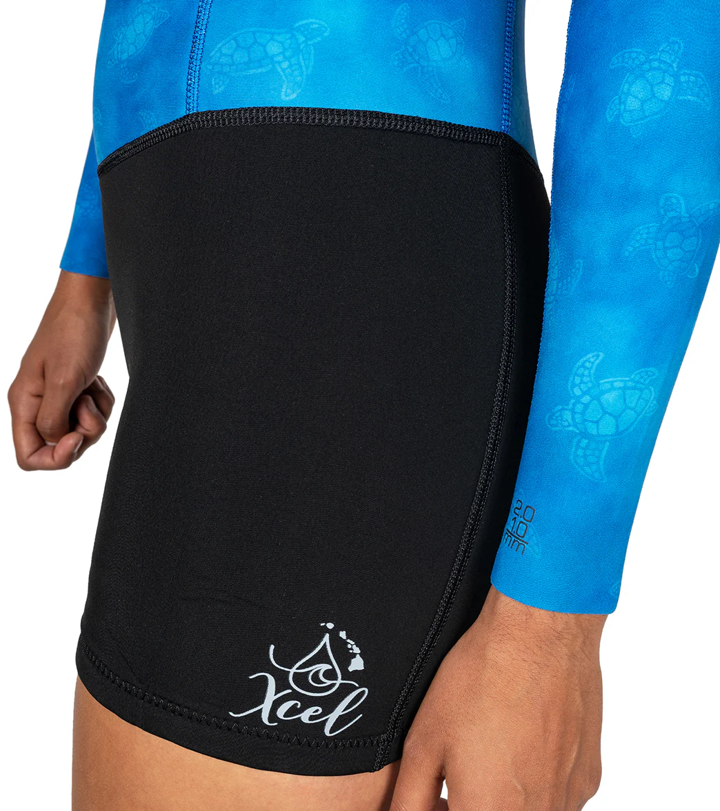 Xcel Women's Water Inspired 2/1MM Axis Long Sleeve Front Zip Spring Suit - Image 7