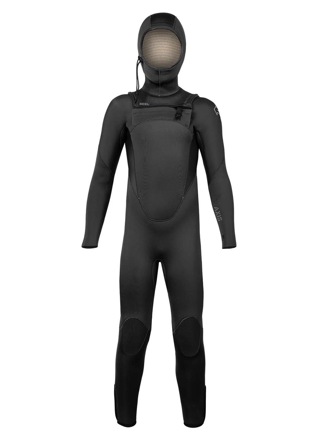Xcel Youth 5/4mm Axis Chest Zip Hooded Ankle Zipper Full Wetsuit - Image 2