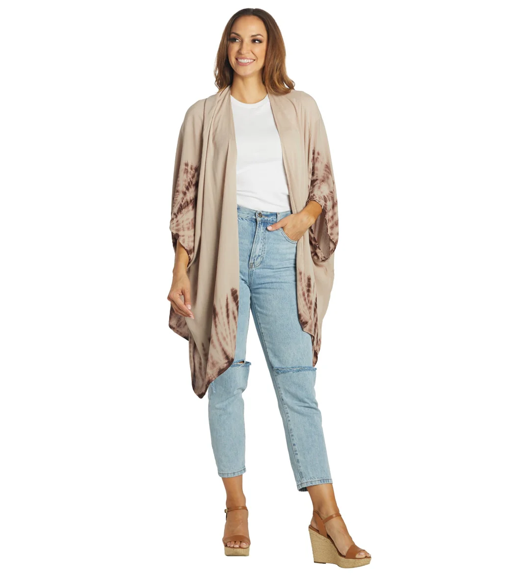 Yak & Yeti Boho Ombre Tie Dye Kimono Wrap - Image 8