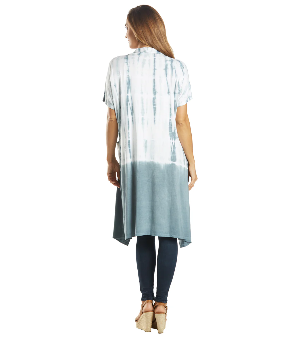 Yak & Yeti Kimono Wrap Tie Dye With Pockets - Image 3