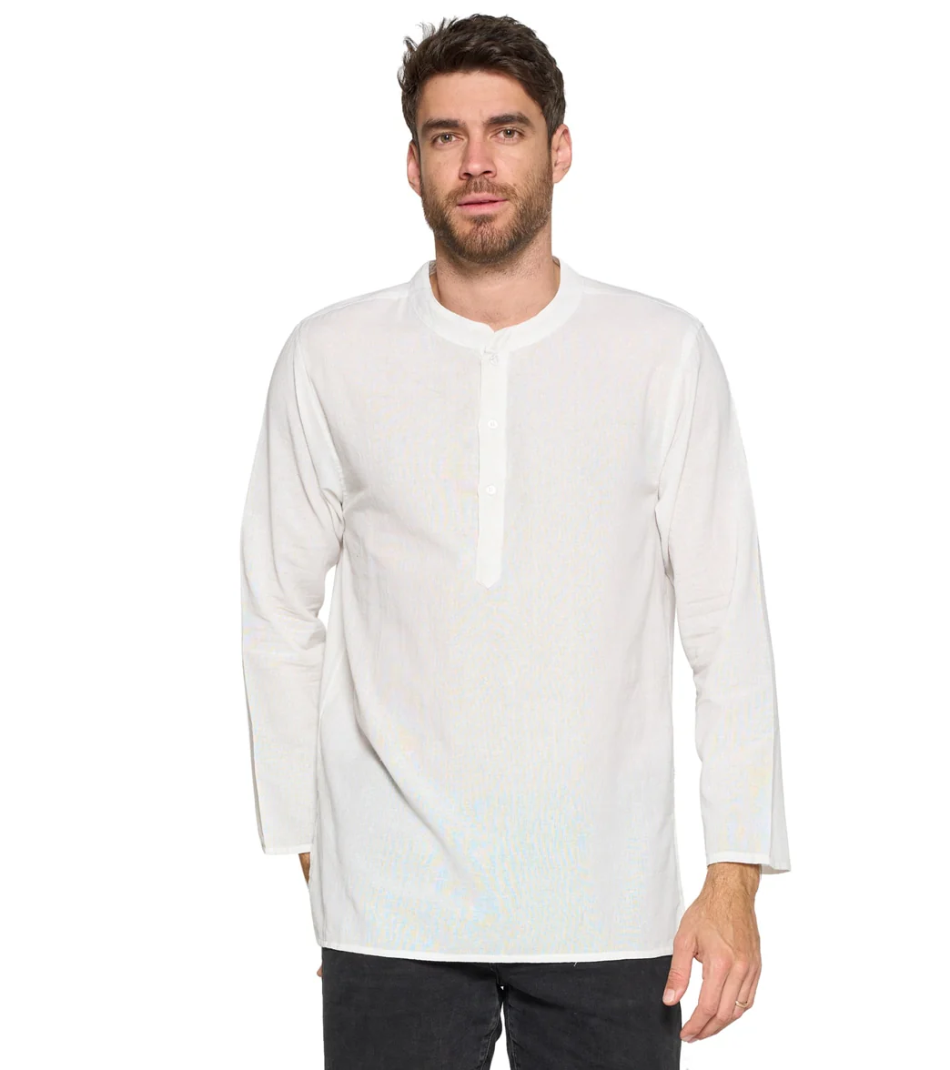 Yak & Yeti Men's Kurta Solid Color - Image 11