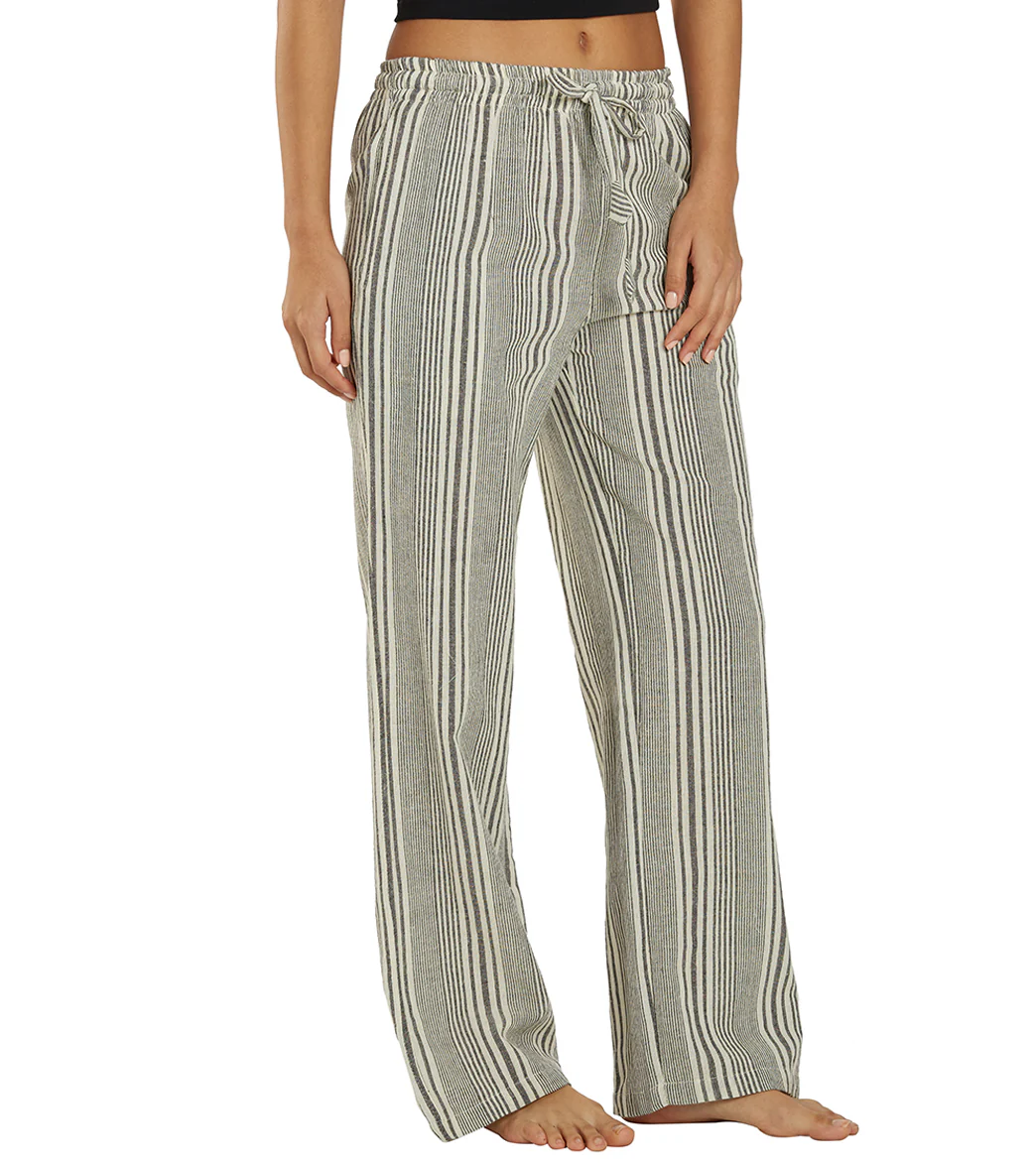 Yak & Yeti Striped Lounging Pants With Pockets - Image 2
