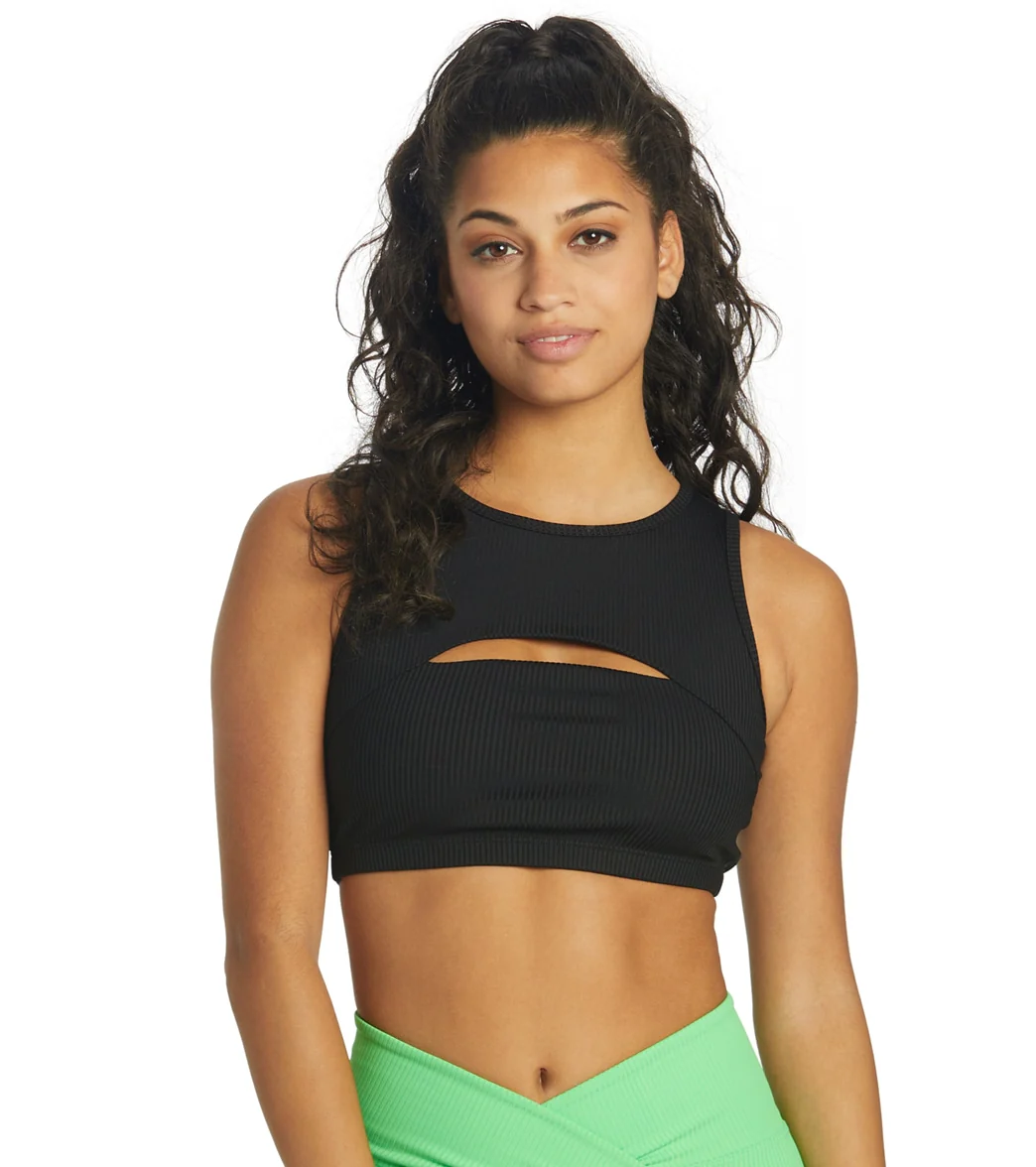 Year of Ours Ribbed Cut Out Bra - Image 7