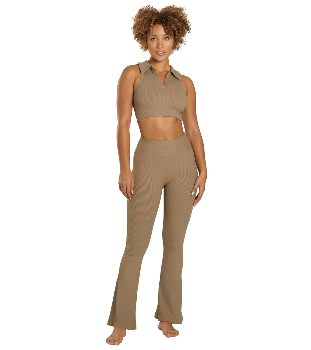 Year of Ours Ribbed Flair Leggings - Image 4