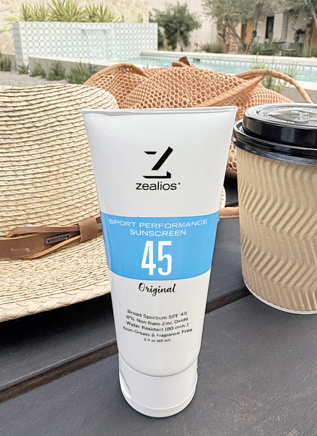 Zealios Skin Care Sport Performance SPF 45 Sunscreen Original - Image 4