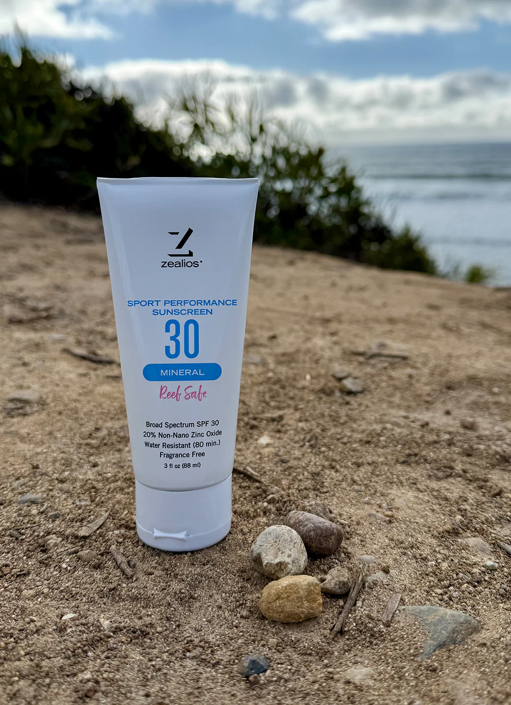 Zealios Sport Performance Mineral with Reef Safe SPF 30 Sunscreen, 3oz - Image 3