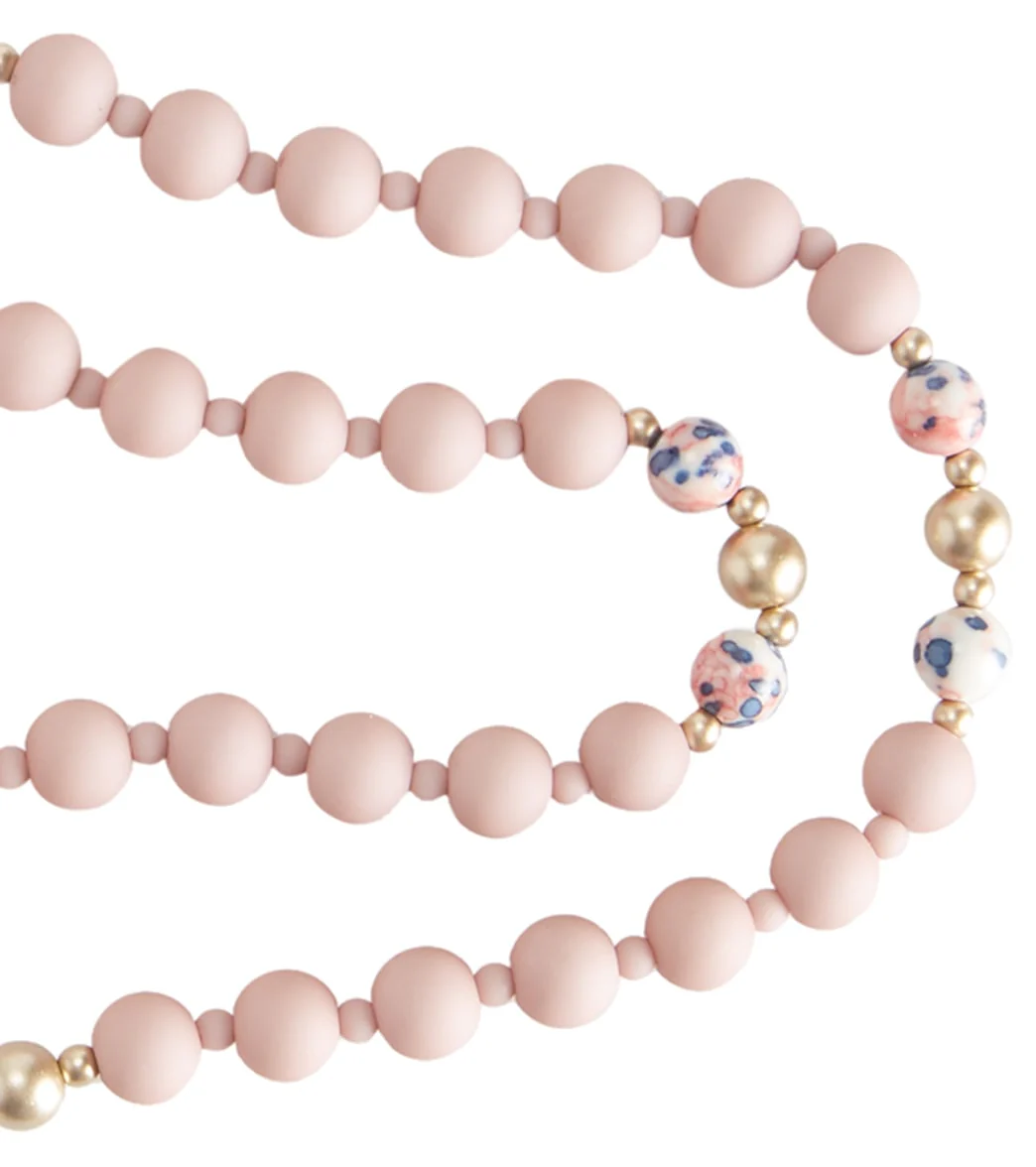 Zenzii Porcelain & Resin Beaded Pendant Necklace - Image 3