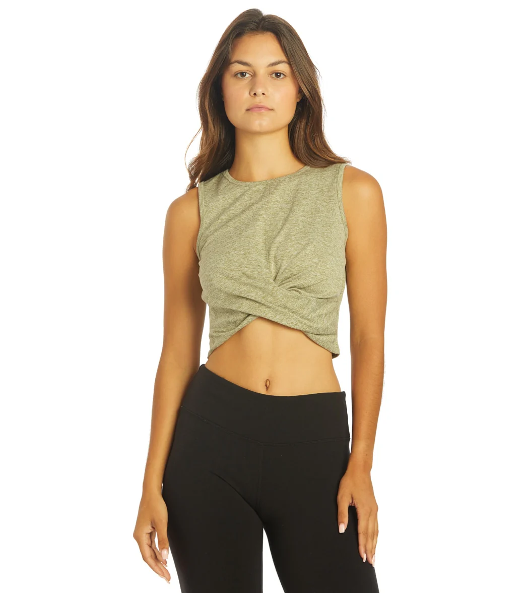 Zobha Melange Twist Crop - Image 22