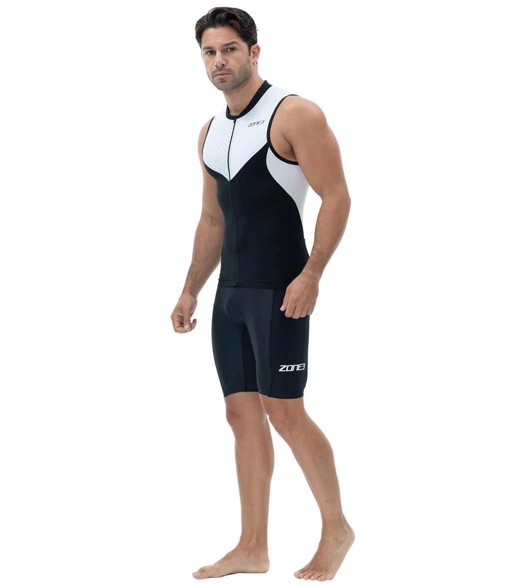 Zone 3 Men's Lava Long Distance Sleeveless Tri Top - Image 6