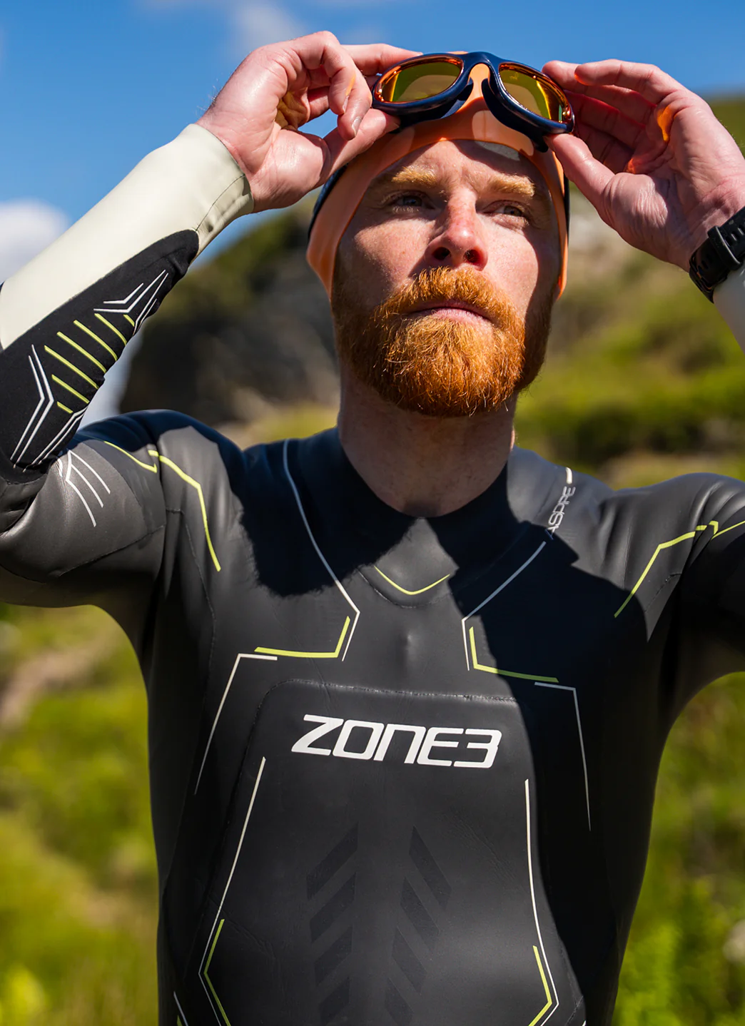 Zone3 Men's 2025 Aspire Fullsuit Tri Wetsuit - Image 9