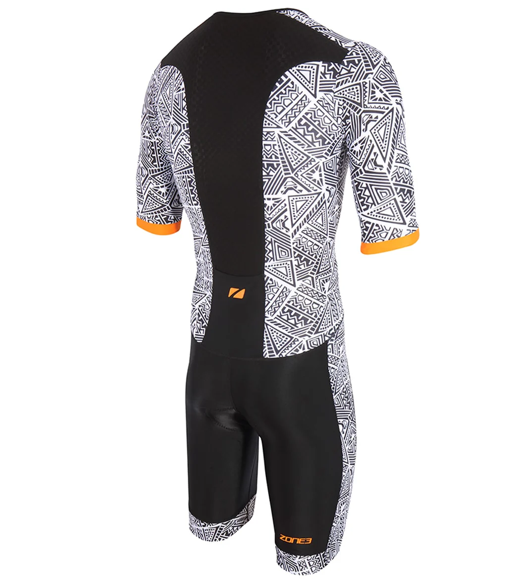 Zone3 Men's Activate+ Short Sleeve Full Zip Tri Suit - Image 2