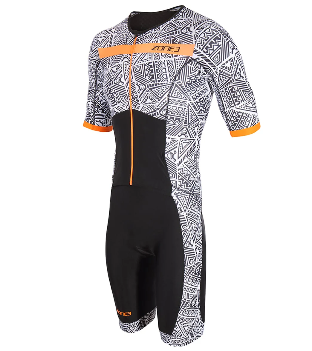 Zone3 Men's Activate+ Short Sleeve Full Zip Tri Suit - Image 4