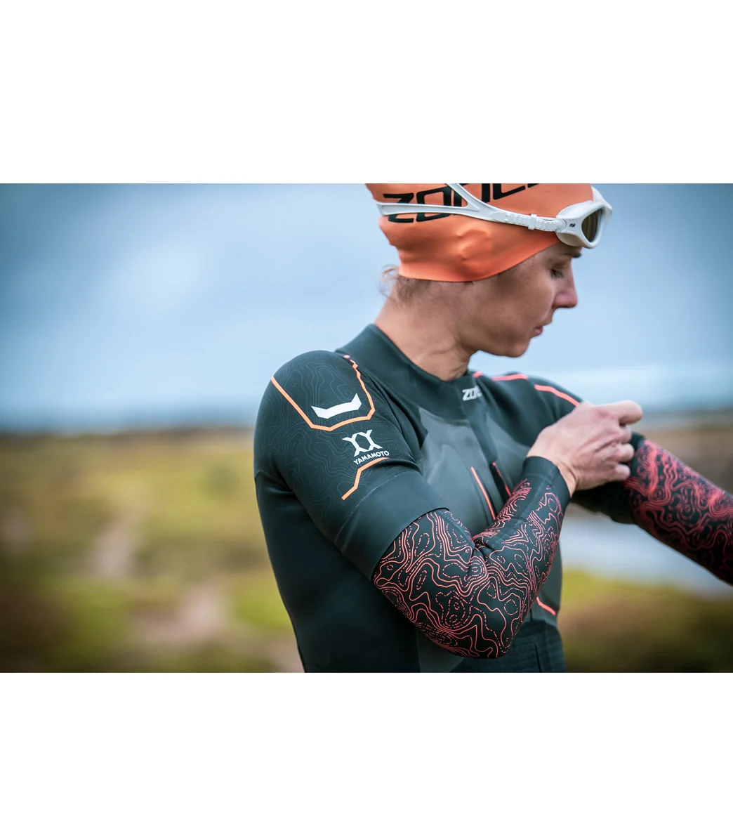 Zone3 Women's Evolution Short Sleeve SwimRun Wetsuit - Image 6