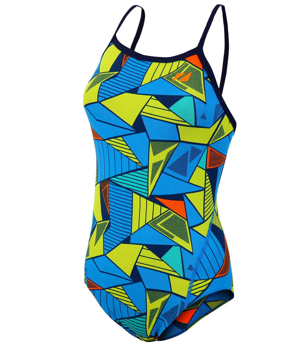 Zone3 Women's Prism 2.0 Strap Back Swimsuit - Image 10